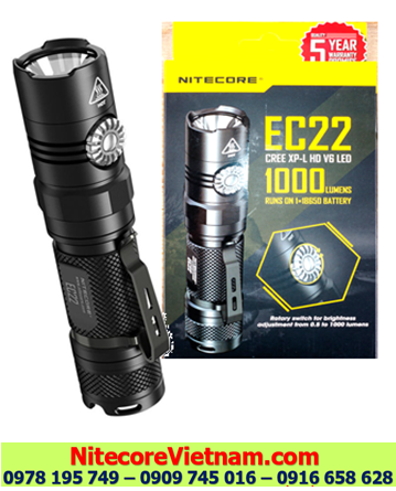 Đèn pin Nitecore EC22 |CÒN HÀNG 